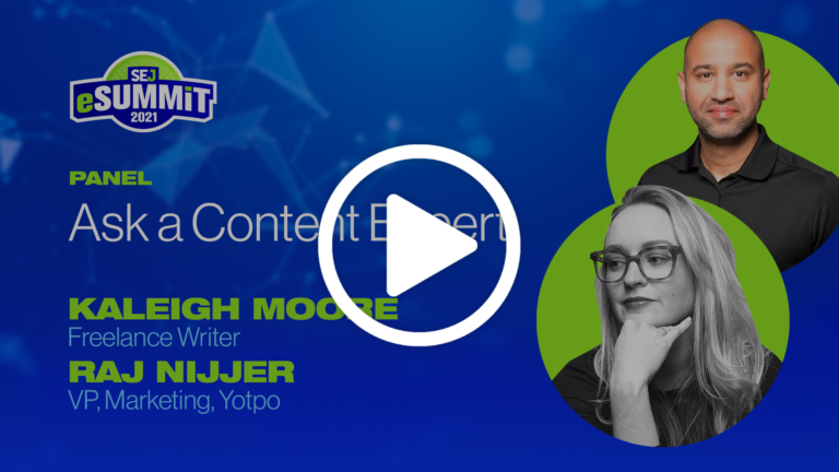 Panel: Ask a Content Expert