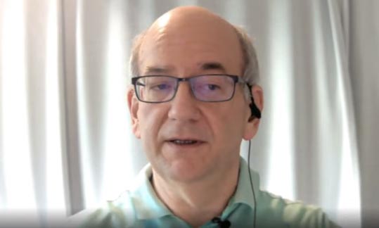 Screenshot of John Mueller discussing core web vitals