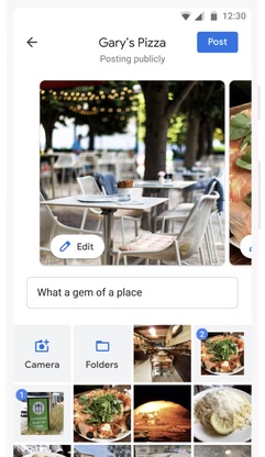 Google Maps Lets Users Add Photos Updates Without Leaving a Review