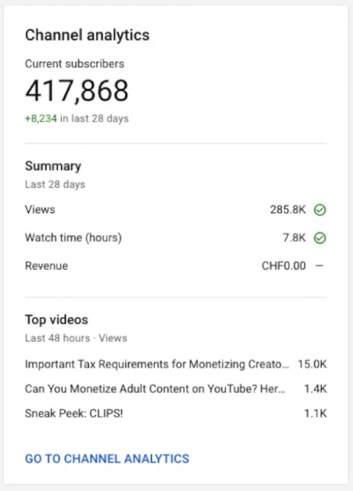 How to See Real-Time Subscriber Count (2021)
