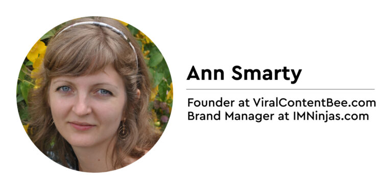 Ann Smarty on link building