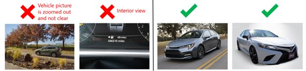 Good vs Bad Automotive Feed Images