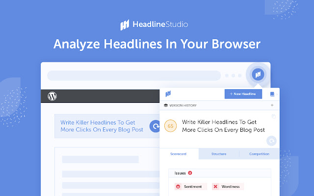 Homepage of Headline Studio by CoSchedule.