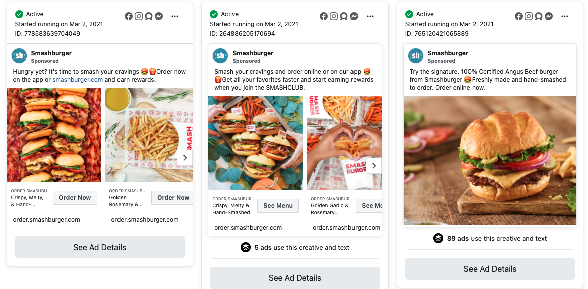 Smashburger Ads