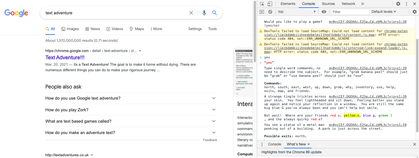 Google Blink HTML Easter Egg #google #googleeastereggs #fyp