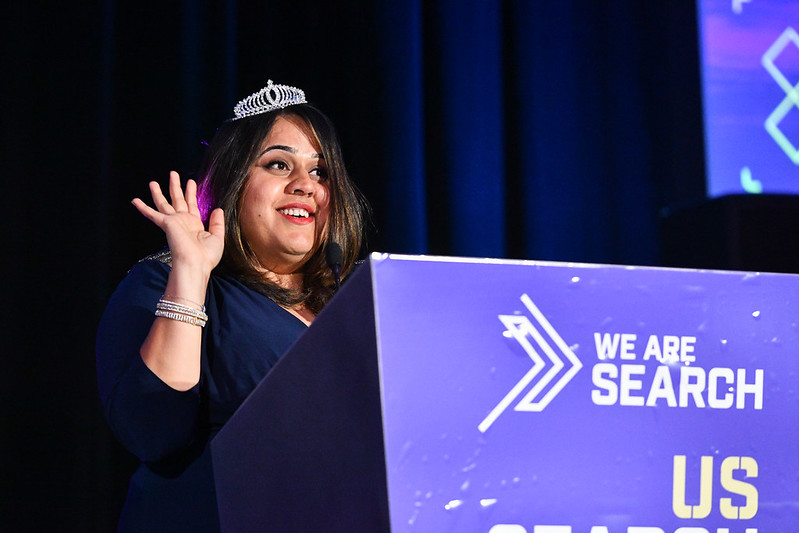 Purna Virji, winner of US Search Personality of the Year 2019