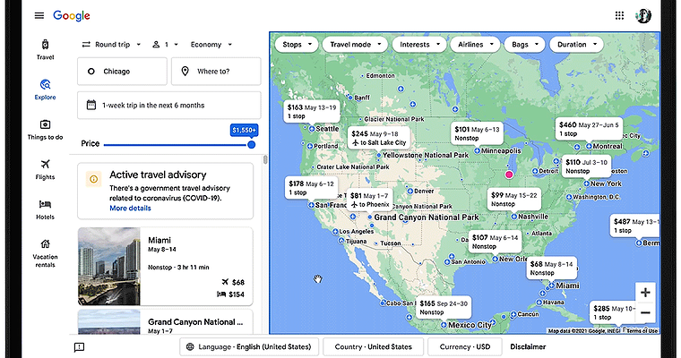 Google Adds 3 New Features For People Ready to Travel Again