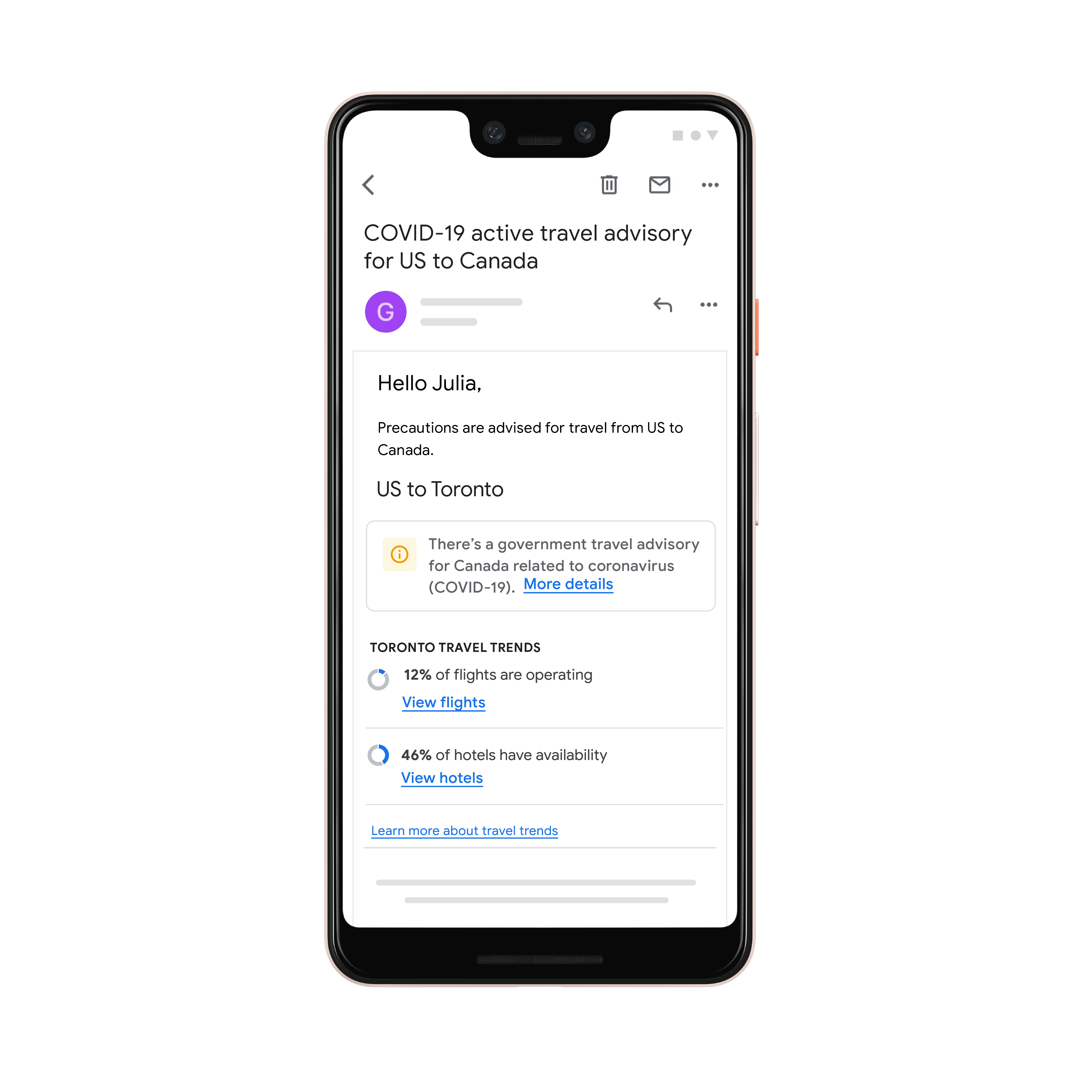 Google Adds 3 New Features For People Ready to Travel Again