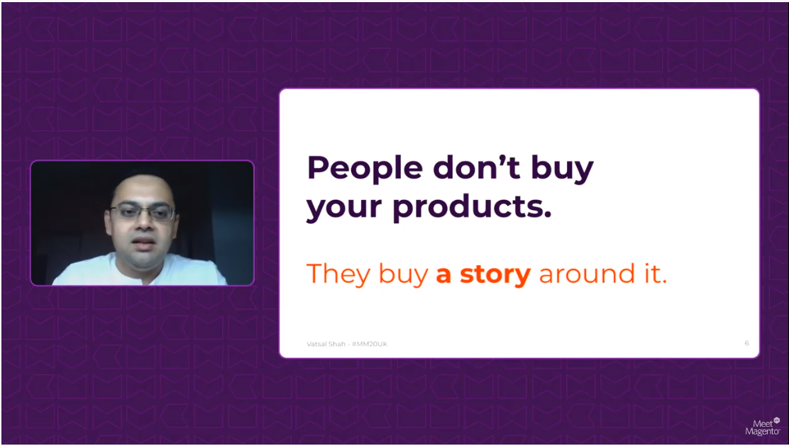 A quote by Vatsal Shah on product stories.