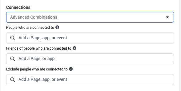 Advanced Combinations for Connections.