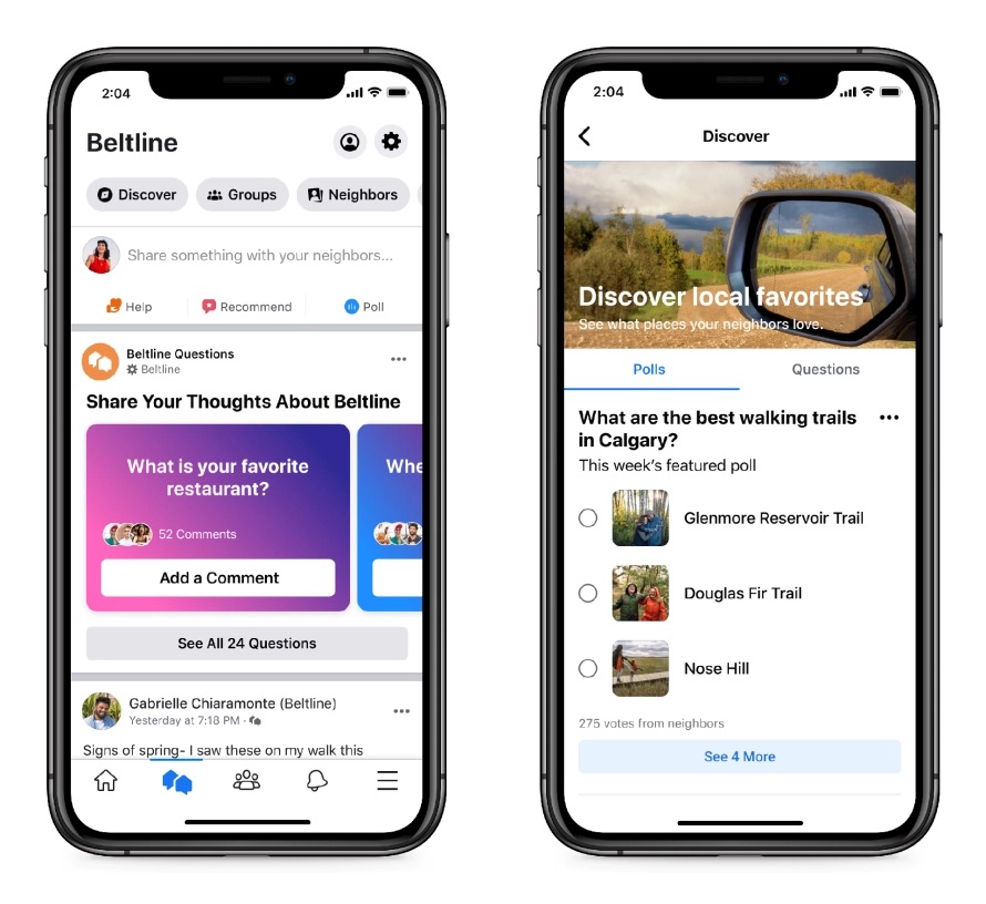 Facebook ‘Neighborhoods’ Makes it Easy For Locals to Connect