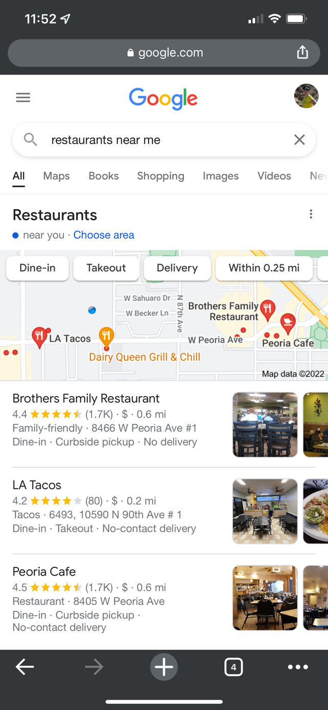 Google Local Search