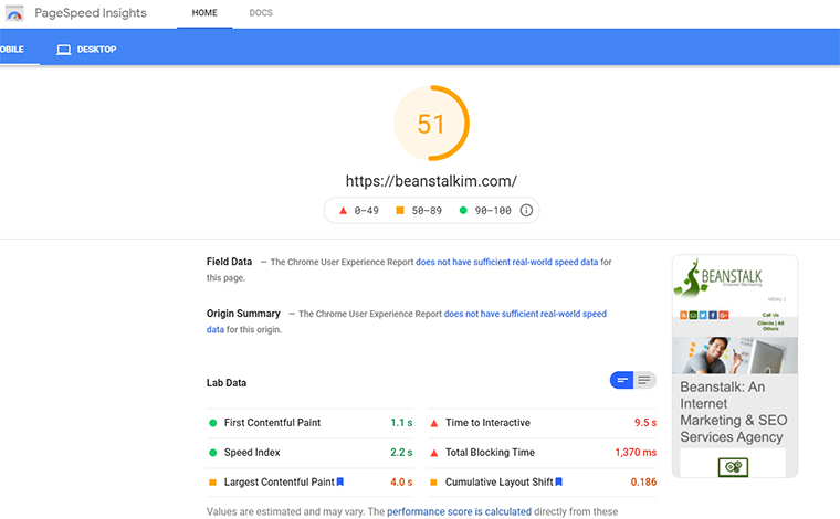 Cloud Flare auto optimization.