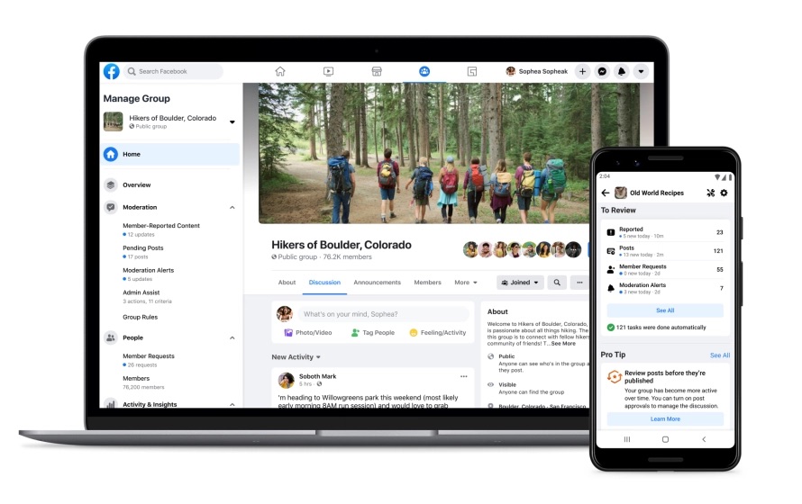 Facebook Has New Tools For Group Admins
