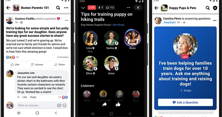 Facebook Groups Can Designate Subject Matter Experts