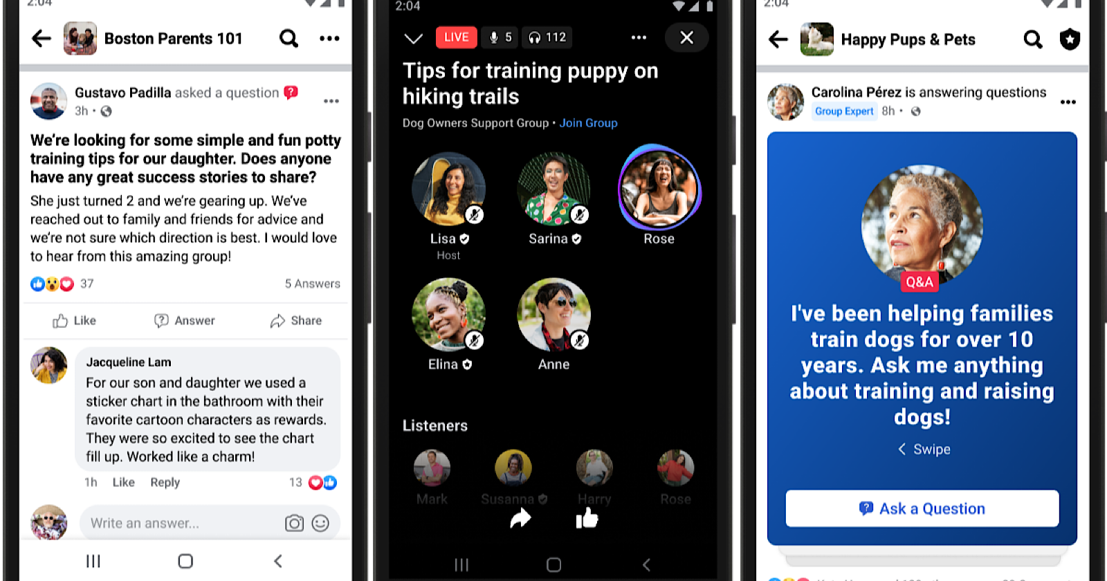 Facebook Groups Can Designate Subject Matter Experts