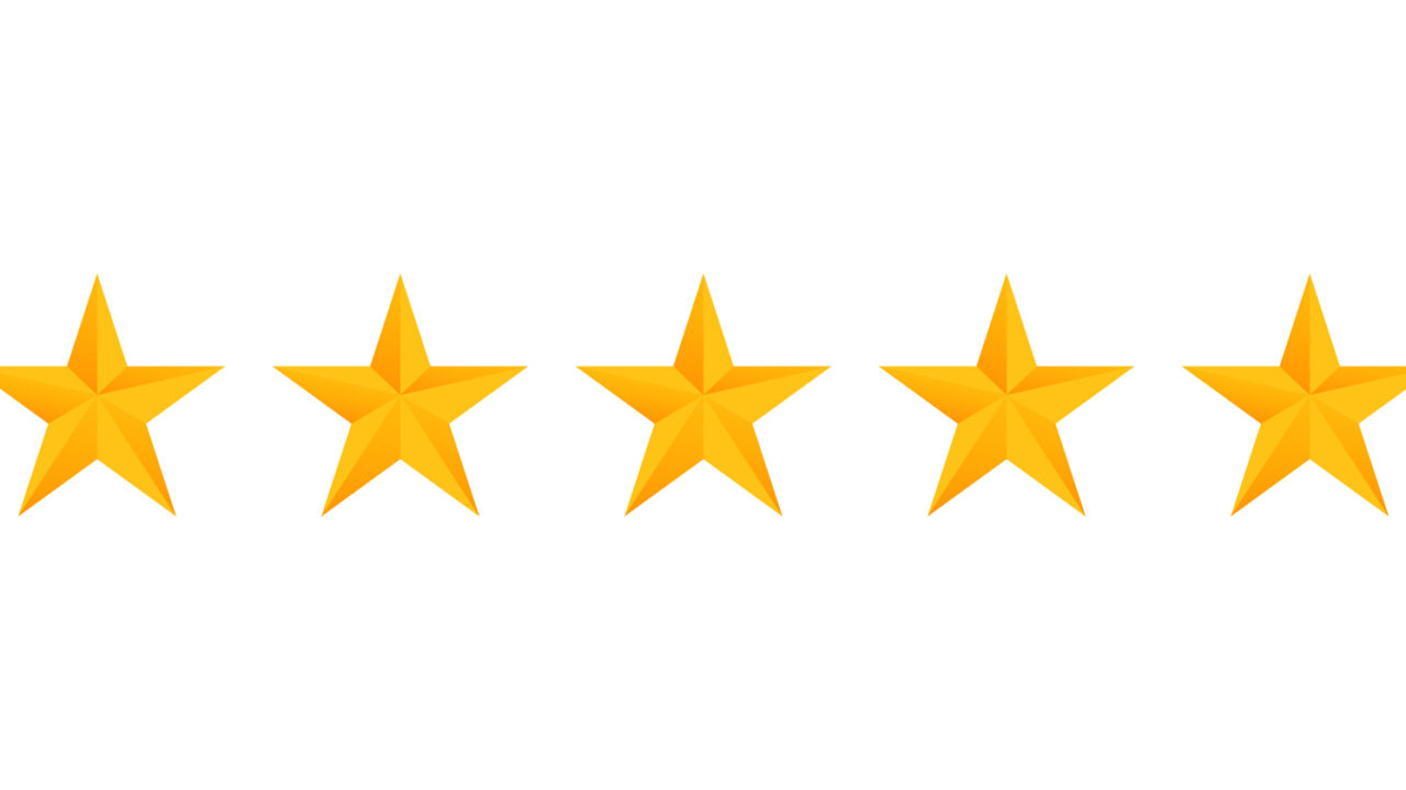 Uma classificação de 5 estrelas é boa?