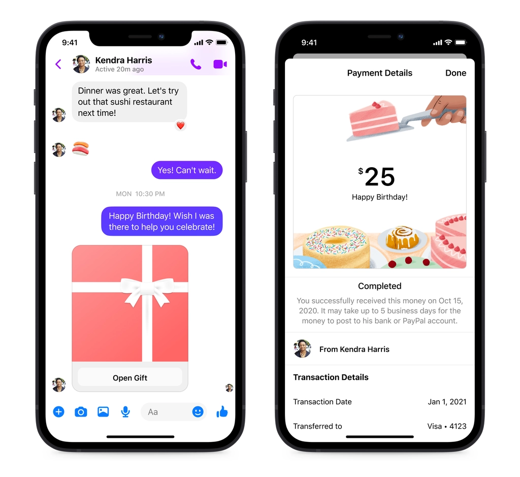 Facebook messenger new features