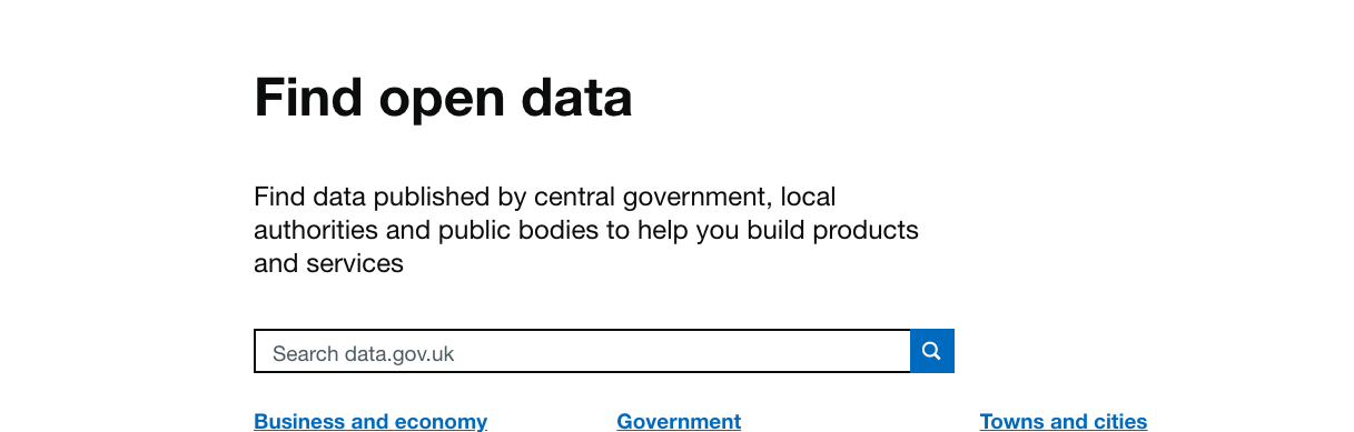 Data gov