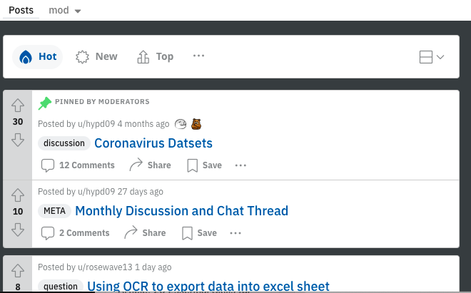 Reddit.
