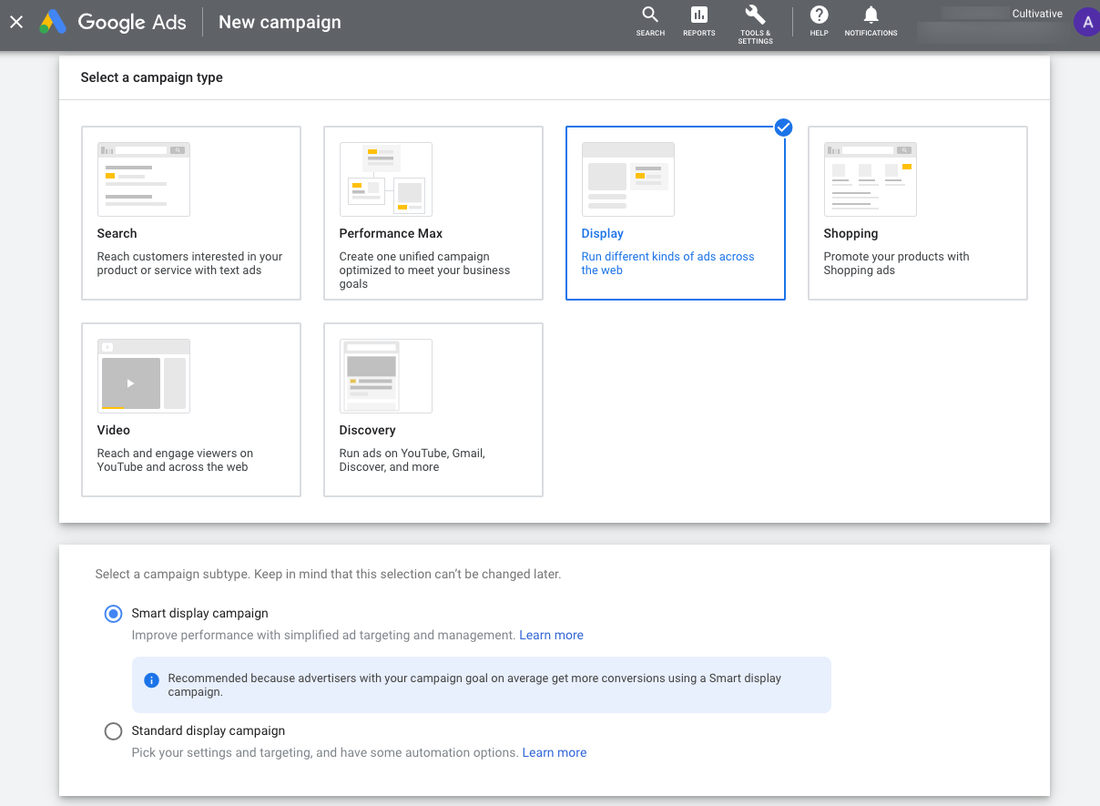 google display and smart display consolidated