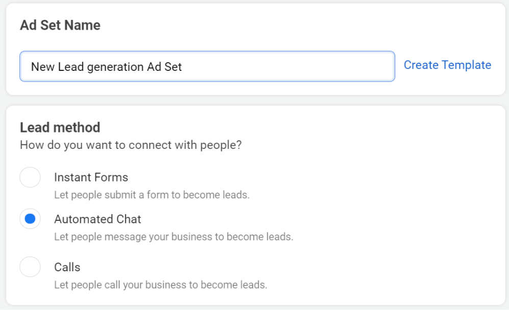 How to Create An Effective Lead Generation Chat Campaign Step 2