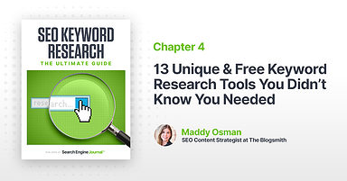 13 Free Keyword Research Tools You Didn’t Know You Needed