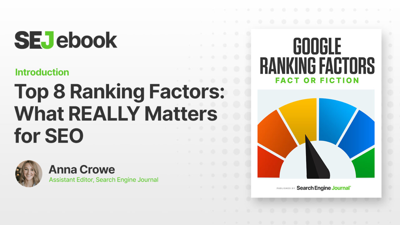 Danser frokost Hovedløse Top 8 Google Ranking Factors: What REALLY Matters for SEO