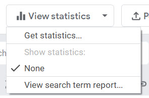 view statistics