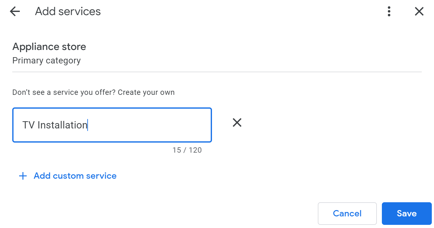 Create Services
