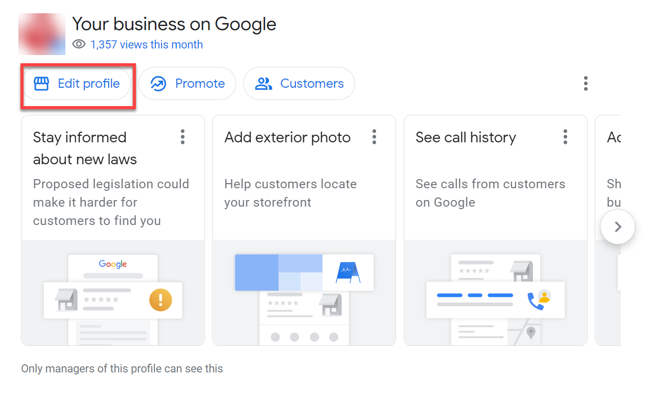 Edit Profile From Search