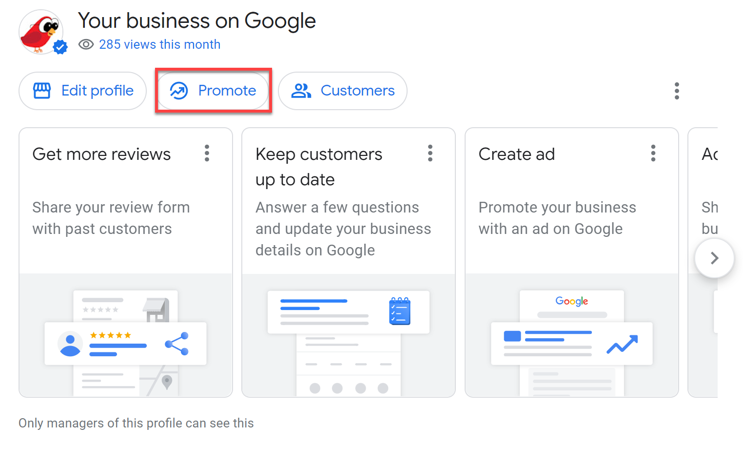 Google Business Profile Management