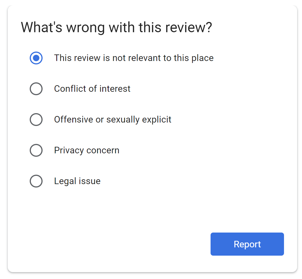 What rules did the review violate