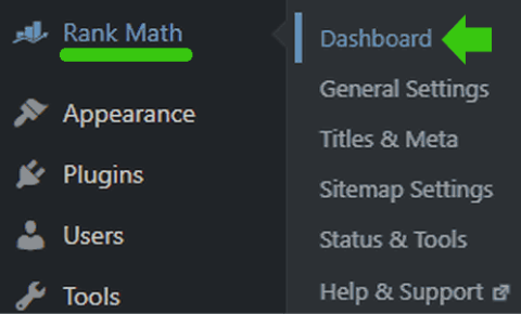 Rank Math IndexNow Step 1