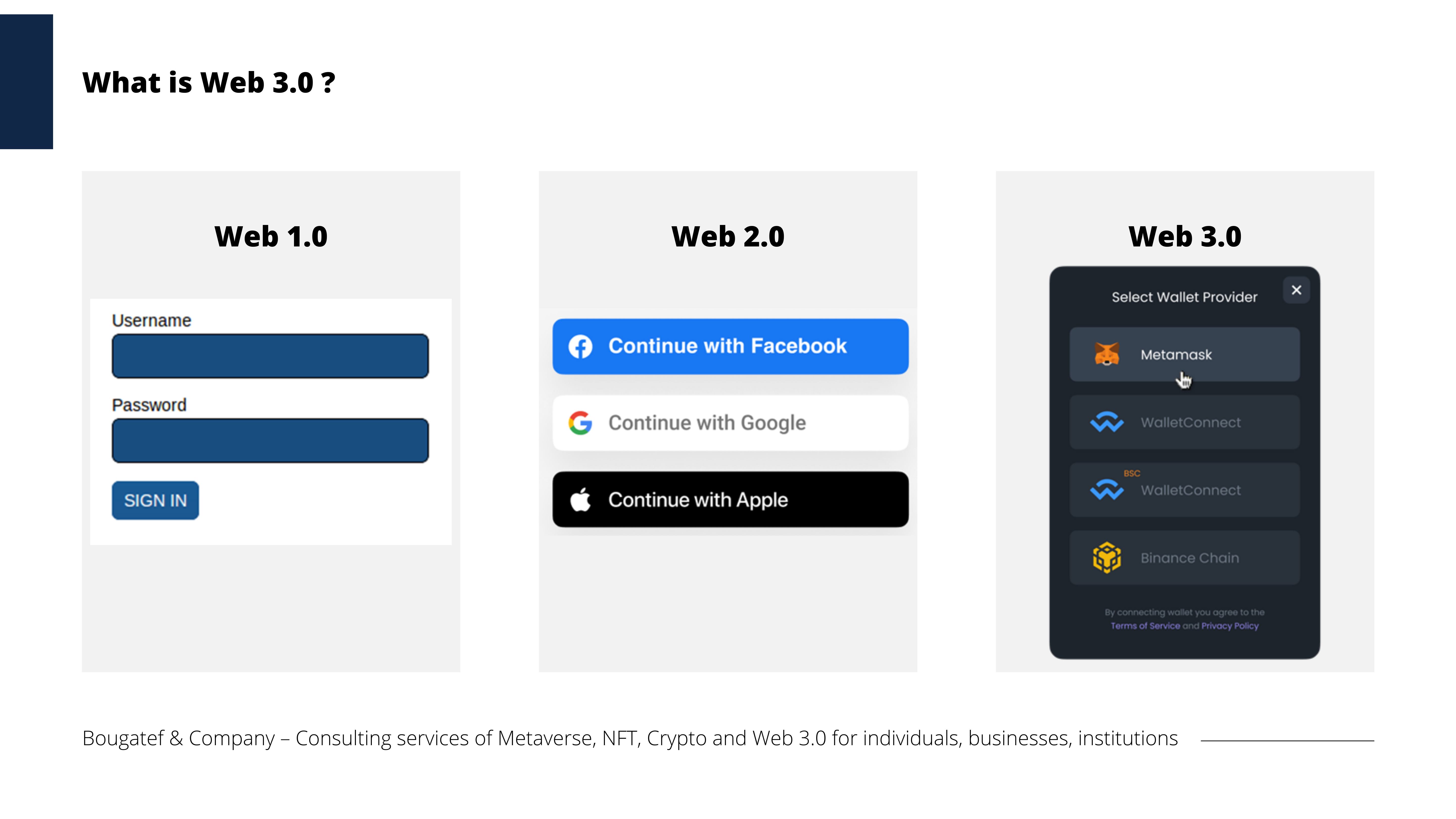 Web 3 comparisons 