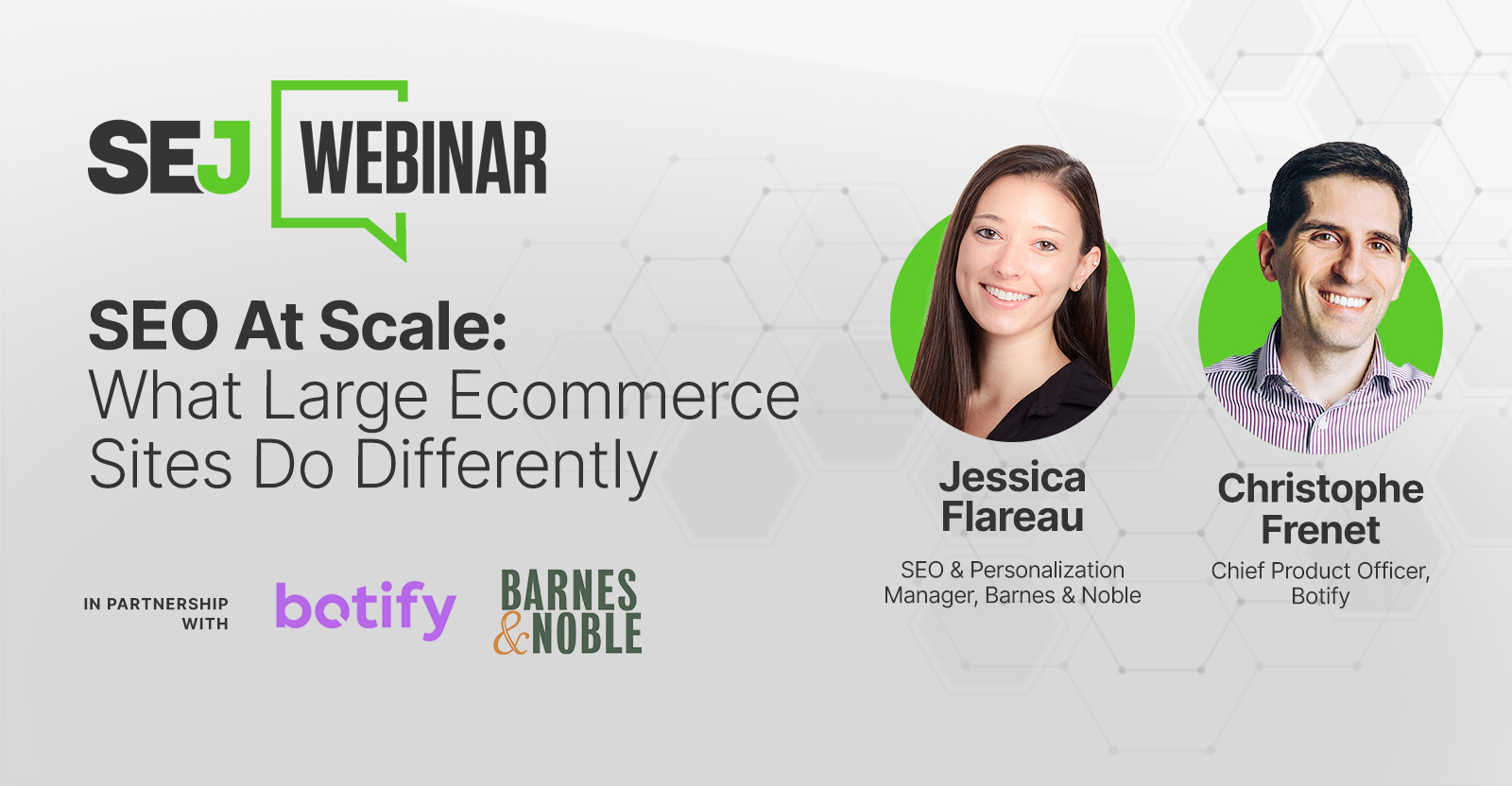SEO At Scale: What Large Ecommerce Sites Do Differently Webinar