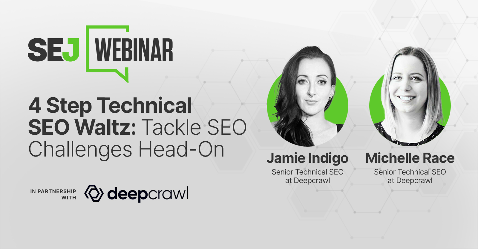 4-Step SEO Waltz: Tackle SEO Challenges Head-On Webinar Deepcrawl