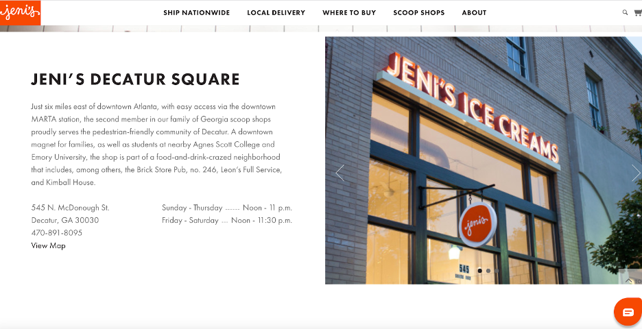 Jeni's Landing Page