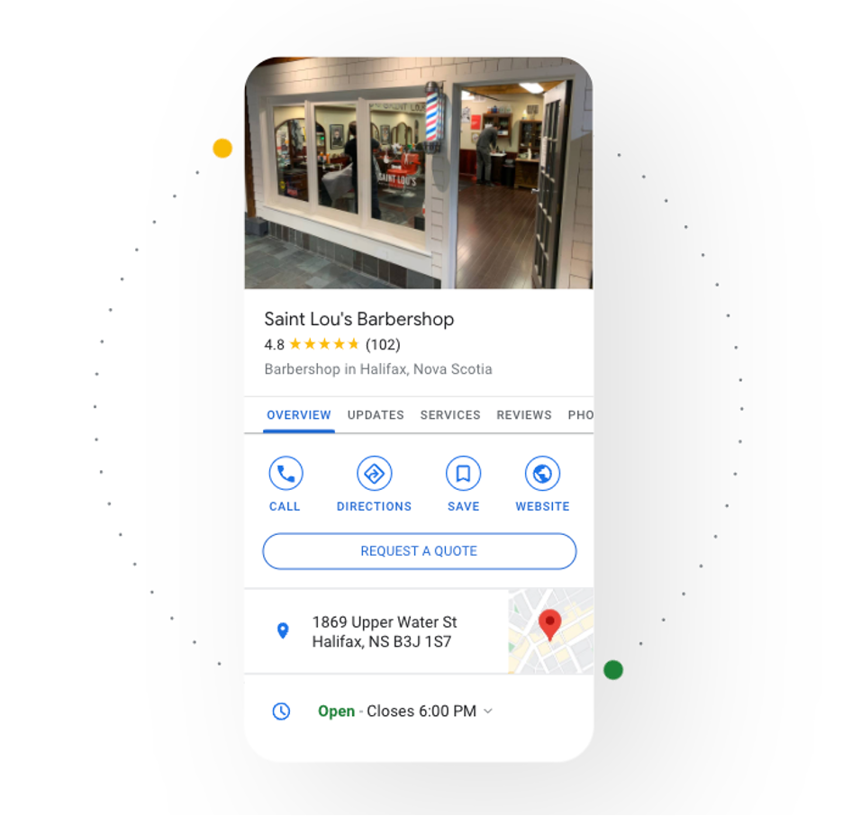 Google Business Profile sample