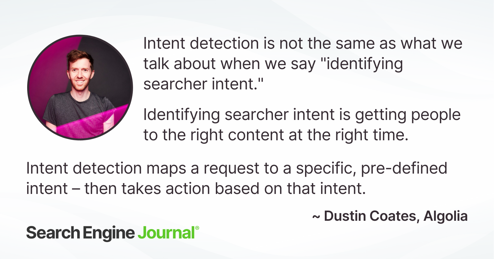 Intent detection maps a request to a specific, pre-defined intent – then takes action based on that intent.