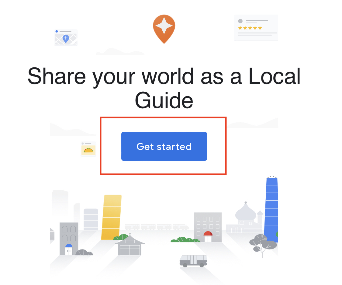 Comment rejoindre le programme Google Local Guides Étape 1