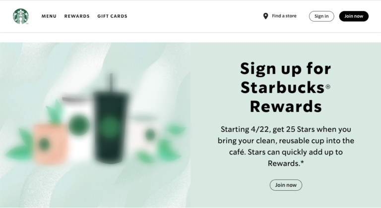 enterprise_seo_website_example_starbucks_homepage