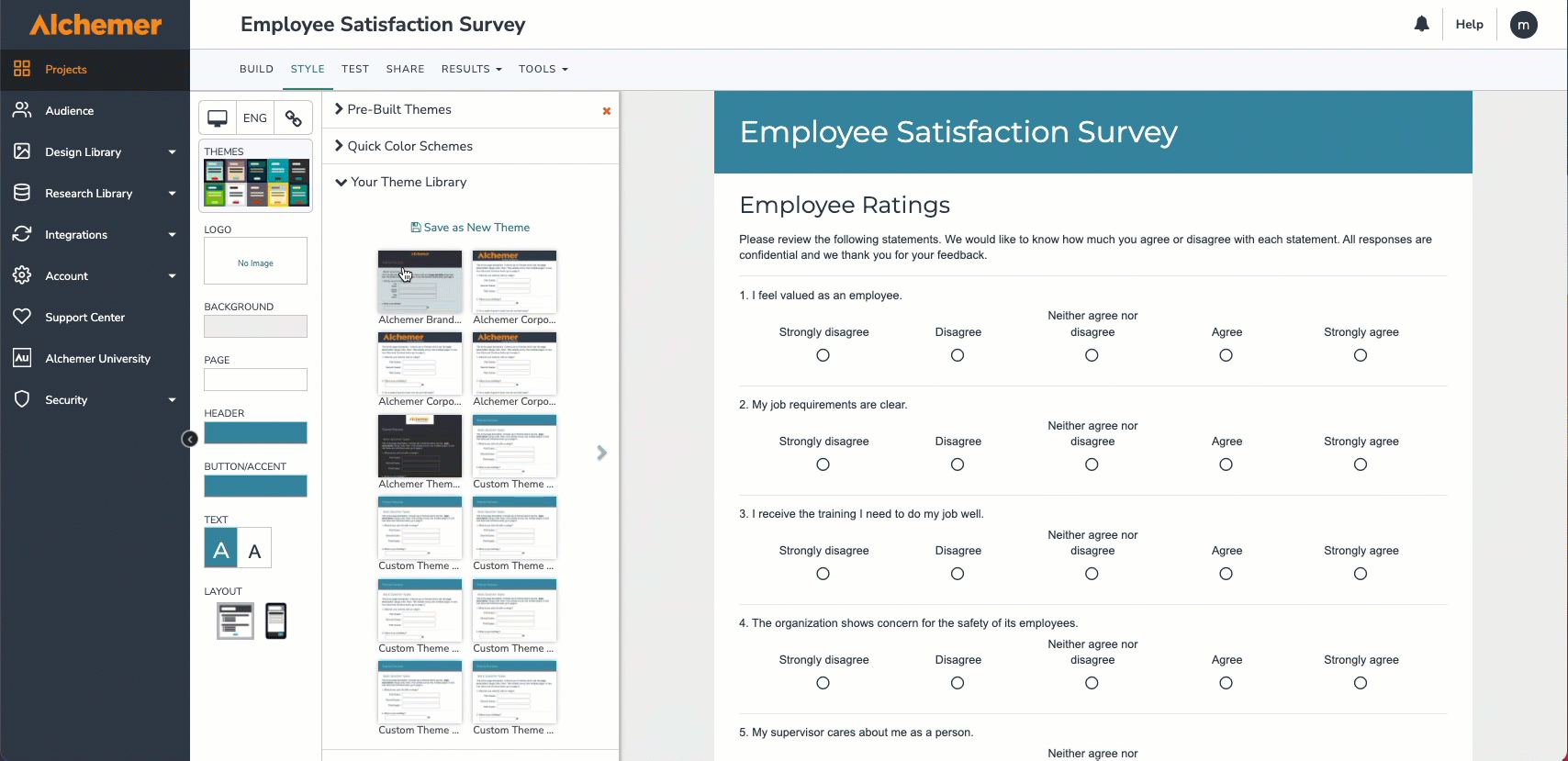 alchemer survey maker