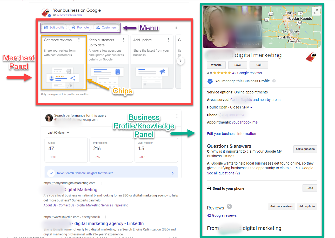 Anatomy of Managing Business Profiles on Google Search