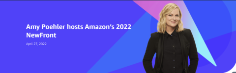 Amy Poehler hosting Amazon's 2022 NewFront