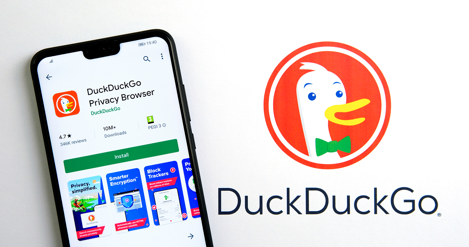 Duckduckgo의 검색 거래는 브라우저가 Microsoft 트래커 차단을 방지합니다