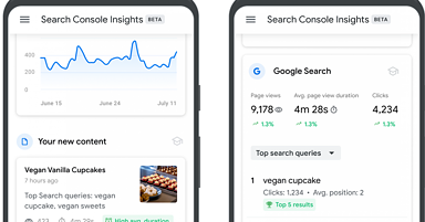 Google Search Console Insights For GA4 Properties Now Available