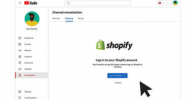 How To Connect Your YouTube Channel To Shopify