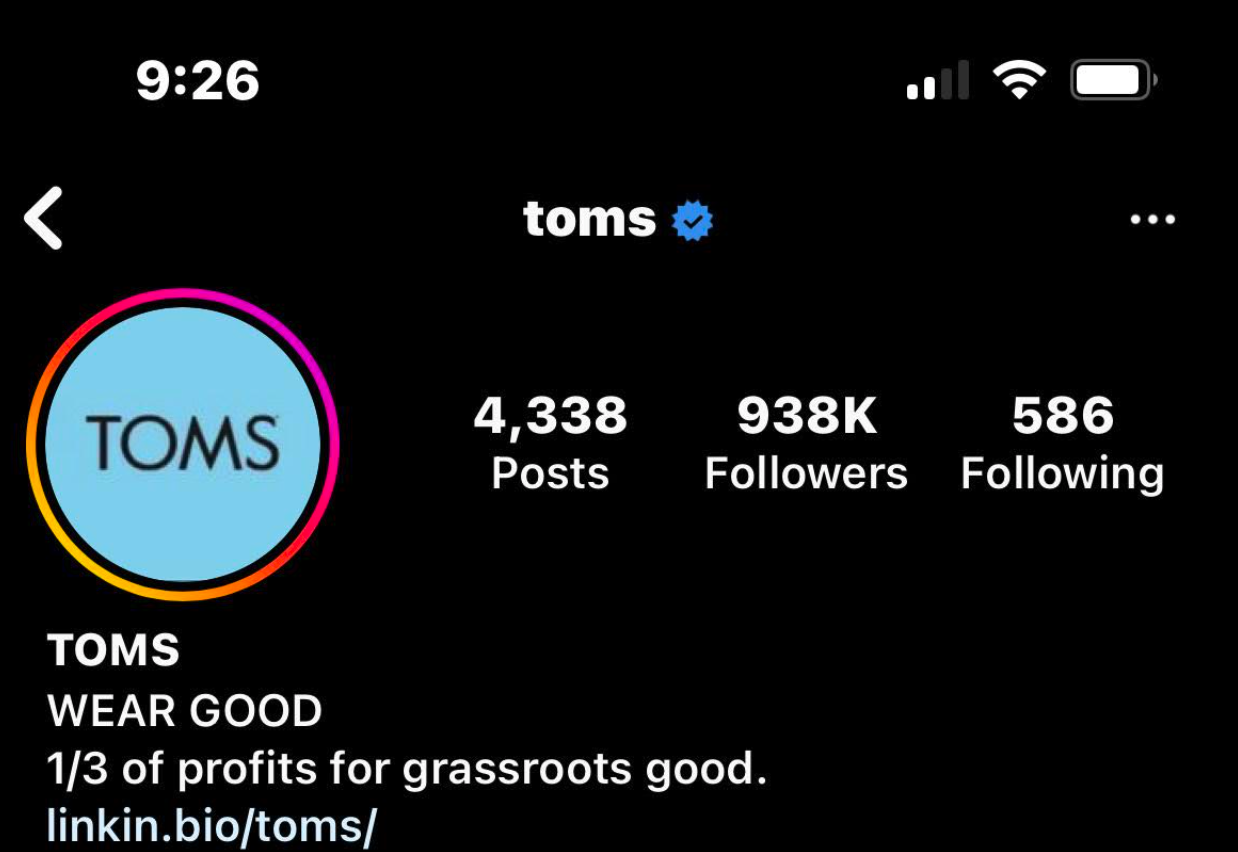 5 Excellent Brand Instagram Bios To Inspire Your Own