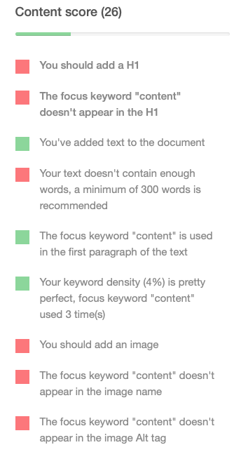 Review Tools Content Analysis